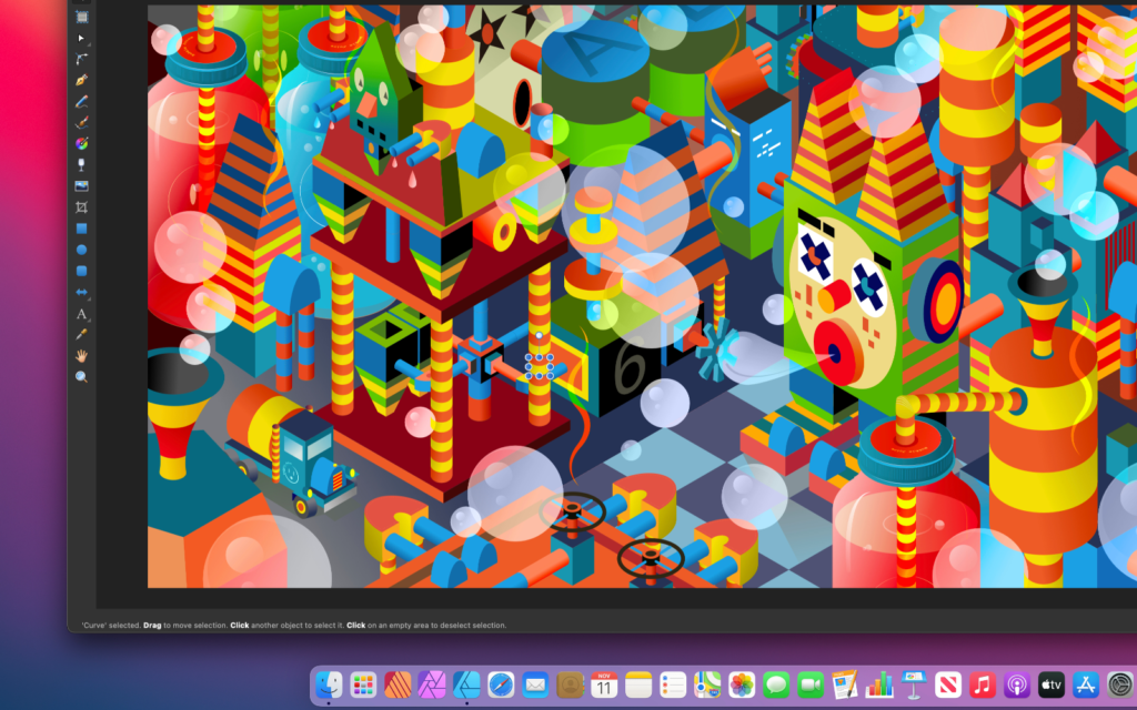 Affinity Designer på Mac OS Big Sur. Foto: Pressbild.